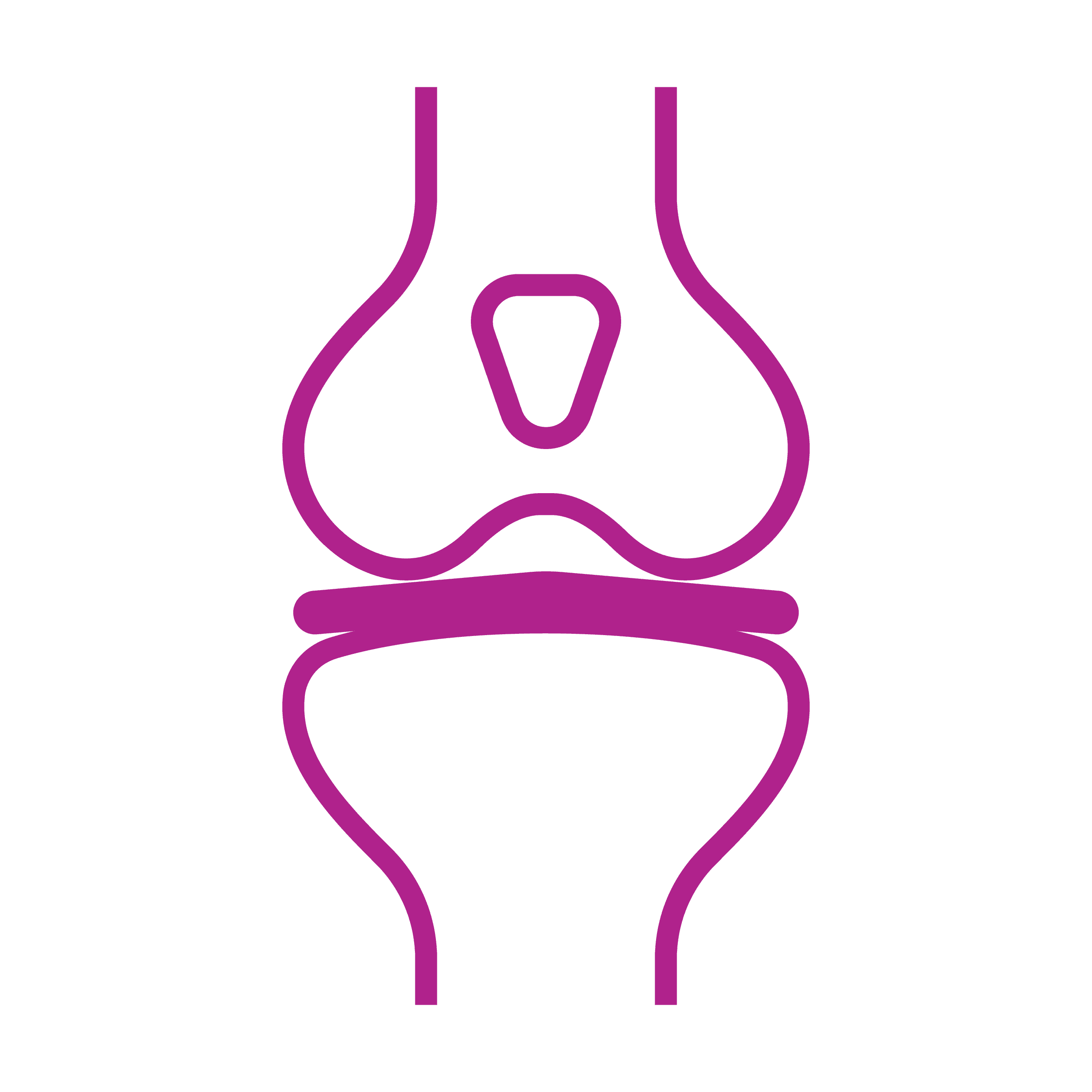 Partial meniscus repair illustration